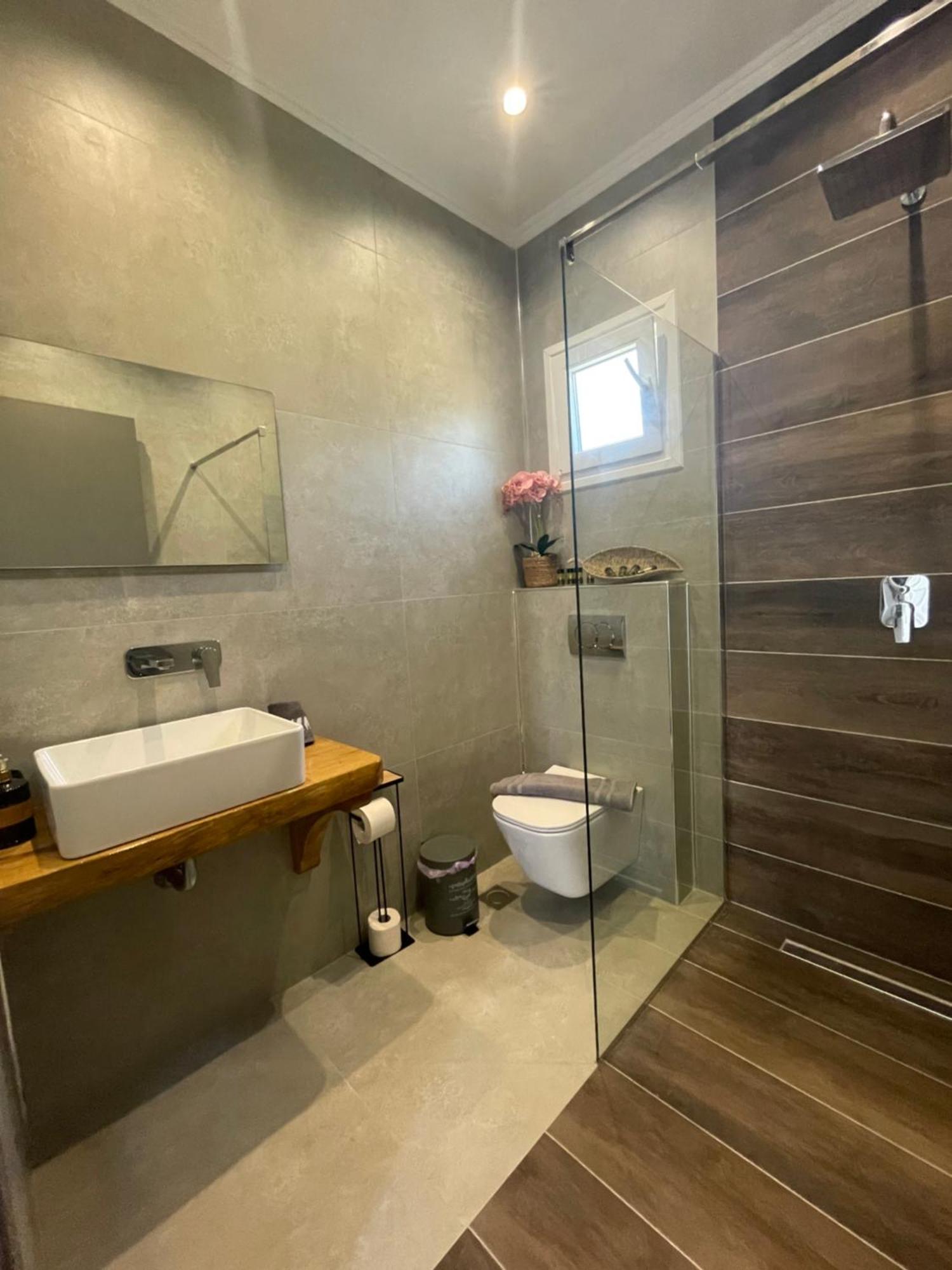 Ferienwohnung Ktima Mimoza Sykia Exterior foto